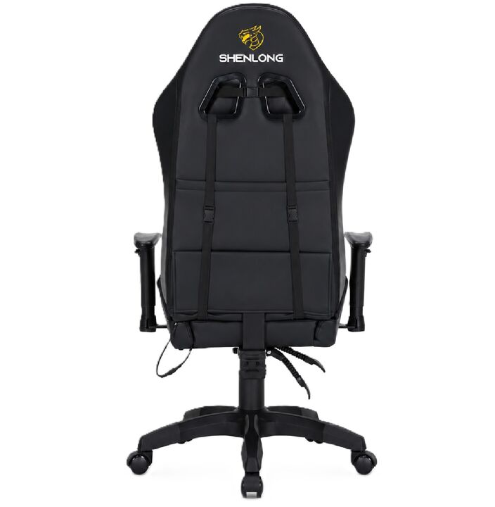 Silla Gaming Shenlong GC150 Iluminación RGB Reclinable, Incluye Control Remoto - Vista 4