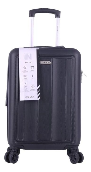 Valija Hard Check In Negro 20 Pulg Expandible - 40053 - Vista 9