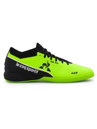 Botines Le Coq Sportif Offensive Game 86 55 Indoor Hombre Fútbol Verde Fluo