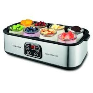 YOGURTERA WINCO W632 8 VASOS ACERO DIGITAL 8 VASOS