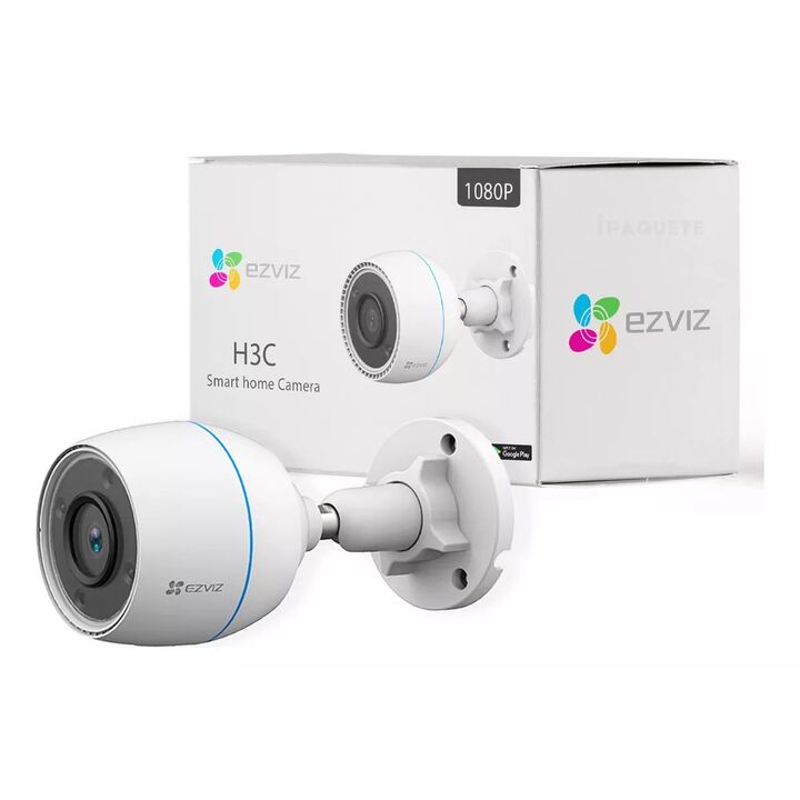 Camara EZVIZ H3c WiFi Exterior 1080p, IA, Audio, IP67 - Vista 2