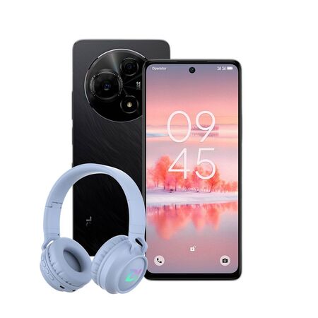 Combo TCL 60 NXT Paper 8+512GB Dark Black + Vincha Dekkin Celeste