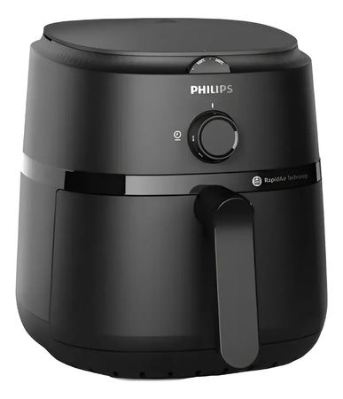Freidora De Aire Philips Na120/00 Negra 4.2l Negro