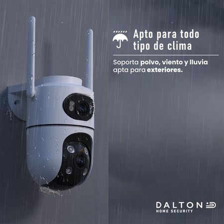 Cámara de Seguridad Dalton Doble Exterior Interior 4+4mp DA-CAM06