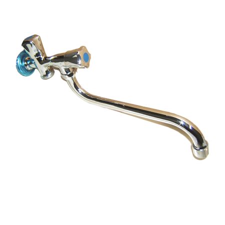 Griferia Eurogrif Doble Pico Movil Con Roseta