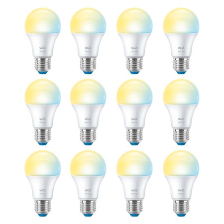 Lampara Led Inteligente Foco Wiz 8w Luz Fría Y Cálida X12 Un