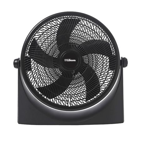Ventilador Turbo Liliana Piso-Pared 20" 5 Aspas 90w Negro VVTF20P