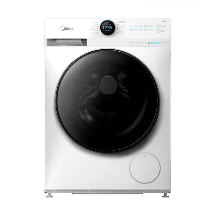 Lavasecarropas Automático Carga Frontal Inverter Midea 8Kg 6Kg 1400 RPM MF200D80WB/W - Vista 2