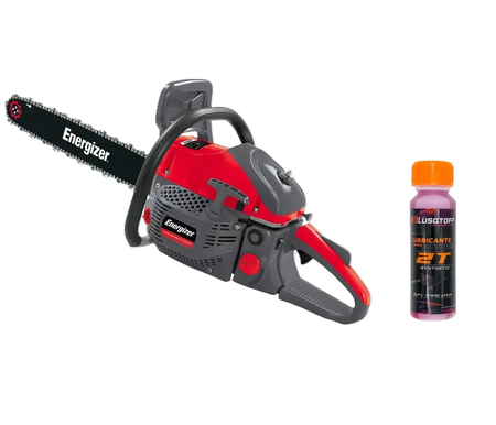 Motosierra Nafta 55cc Energizer Ezcs58 Espada 51cm + Aceite