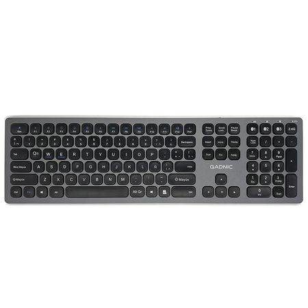 Teclado Inalámbrico Gadnic Universal Recargable