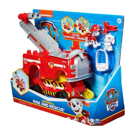 Vehículo Paw Patrol Marshall Levanta Y Rescata Caffaro hnos