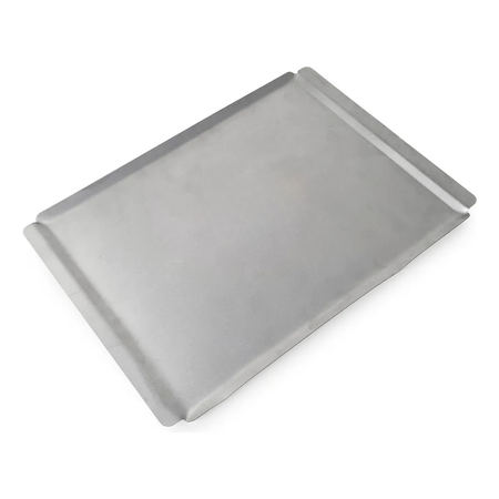 Fuente Placa Aluminizada Plana Con Ala 44x32cm 5950 Lozafer Plateado