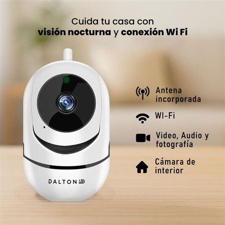 Cámara de Seguridad Dalton Interior WiFi 3mp FHD DA-CAM01