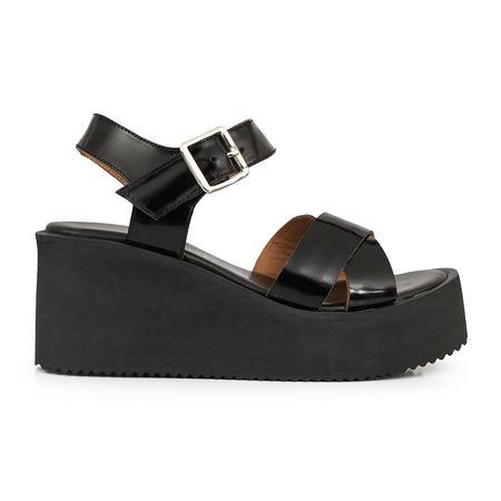 SANDALIA AVADI NEGRA CHAROL