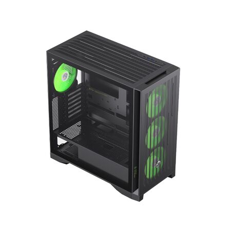 Gabinete Gamemax Leader 2BK 4Fan E-ATX Negro