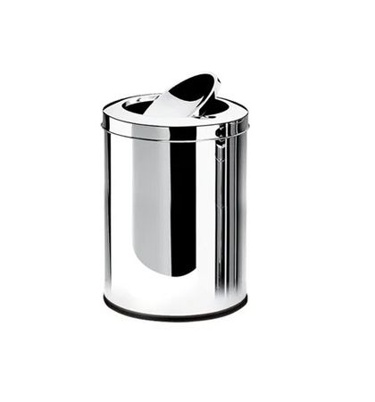 Cesto De Basura C/Tapa Basculante Ø18,5X29Cm 7,80L Brinox ( 3032/206)