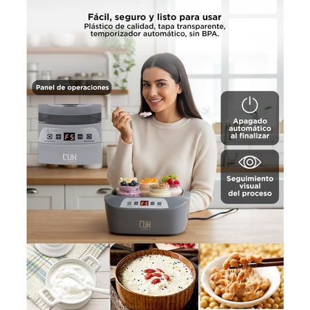 Yogurtera Gadnic YG20 6 Frascos 20w 5 en 1