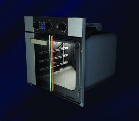 Horno Empotrable Eléctrico Ormay He-60 A3 60l Acero Inox
