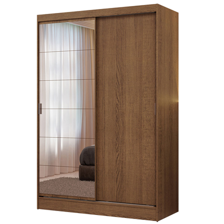 Placard Madesa Luke 2 Puertas Corredizas 2 Cajones 1 Espejo