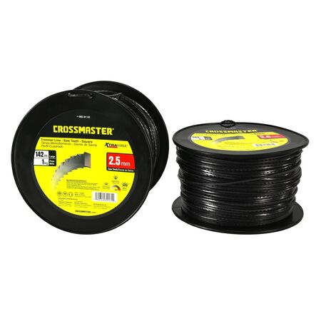 Tanza Monofilamento Diente de Sierra Crossmaster 2,5mm x1Kg