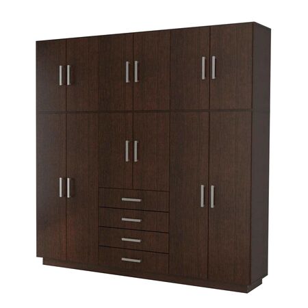 Placard Mosconi Dakar Plus 12 Puertas Wengue