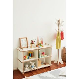 Organizador Kids Color Roble y Blanco - Vista 1
