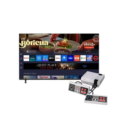 Combo Smart TV Philco 32" HD LED + Consola Retro NES 500 Juegos HDMI