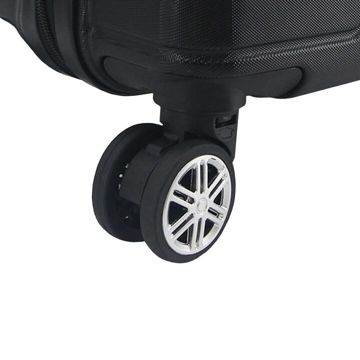 Valija Negra Carry On Unicross ABS 20 Ideal Cabina Ruedas 360° - Vista 6