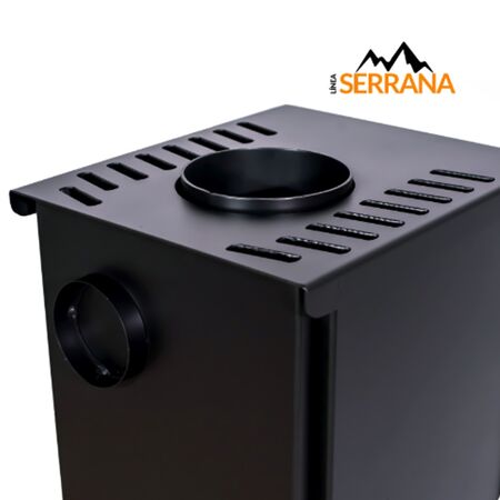 Estufa A Leña De Pie Forza 7500 Kc F-7500