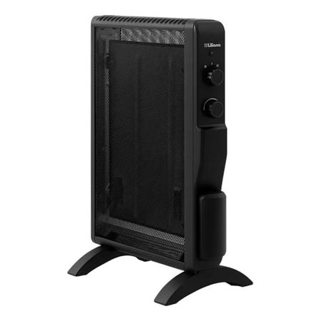 Panel Radiante De Mica Calefactor Liliana Cm705 1600w Negro