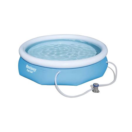 Pileta Bestway Fast Set 3800 L Con Bomba