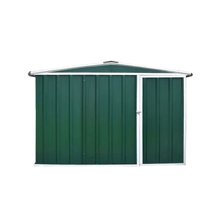 Armario Deposito Galpon de jardin Casi 3x2x2 Verde DON ACERO 
