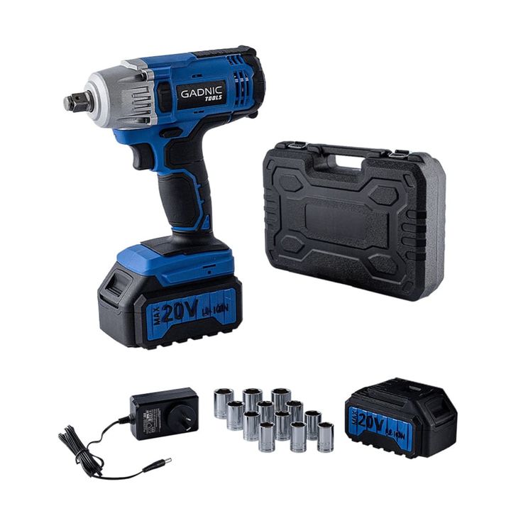 Llave de Impacto Inalámbrica Gadnic D200 20V - Vista 7