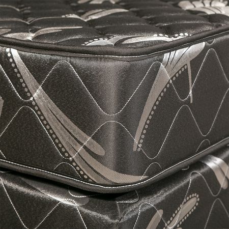 Colchon Maxiking Brisas 1 Plaza y Media 100x190x22cm Espuma de Alta Densidad Jackard Matelasseado