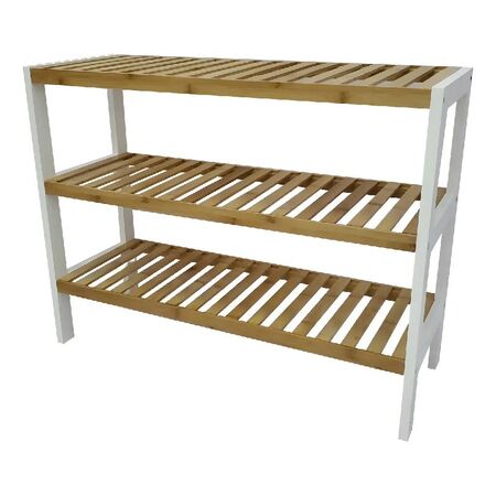 Organizador De Zapatos Atma Home Bambú 3 Niveles Madera HB0402066