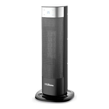 Calefactor Electrico Liliana Tf152r Torre Turboforzador Negro