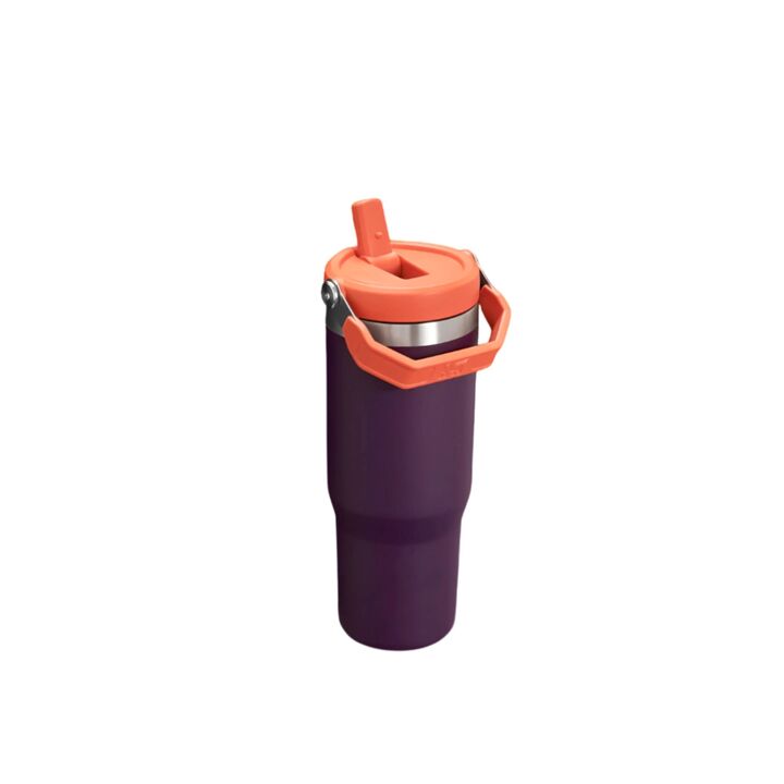 FLIP STANLEY STRAW TUMBLER 887ML CON MANIJA (C:VIOLETA) - Vista 2