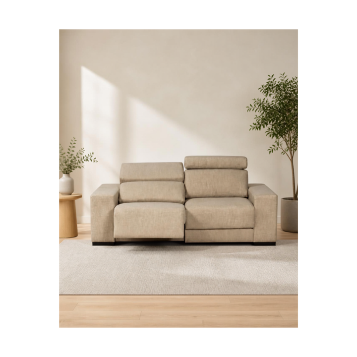 Color Living Lotus Sofá 2 Cuerpos Chenil Beige 4-42150 - Vista 5