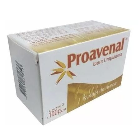 Barra Limpiadora Proavenal Omegatopic Suaviza Piel 3 X 100gr