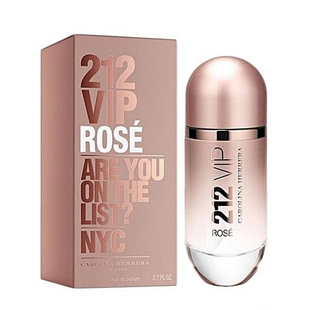 Perfume De Mujer Carolina Herrera 212 Vip Rose 80 Ml