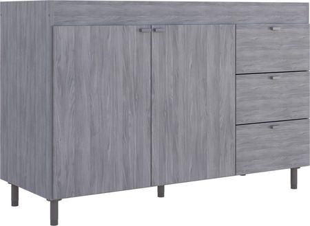 Bajo Mesada Muebles Orlandi 120Cm 4030 Jacaranda 