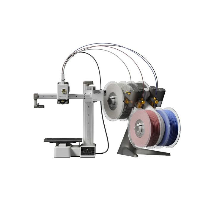 Impresora 3D Bambu Lab A1 Mini Combo FDM Multicolor con AMS Lite - Vista 4