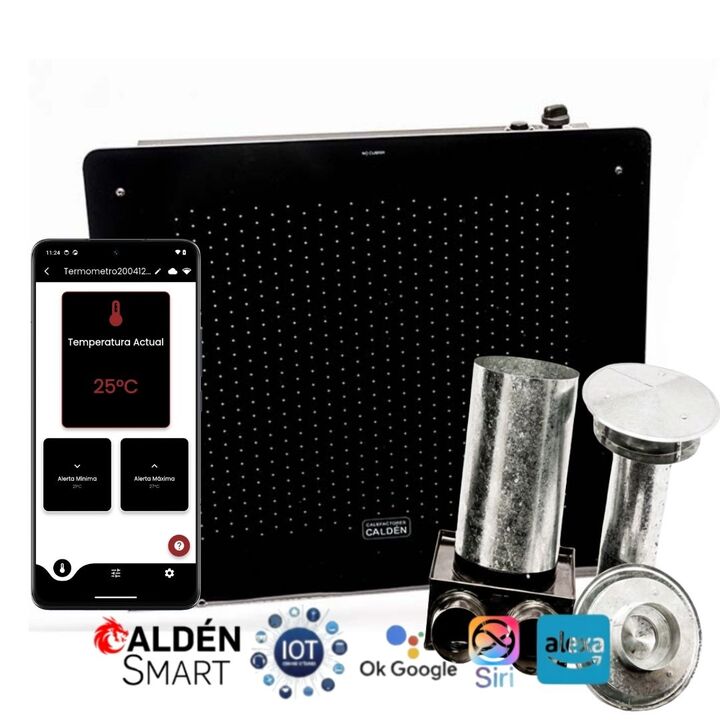 Calefactor Caldén Tiro Balanceado U (TBU) 4.0 SMART - Vista 2