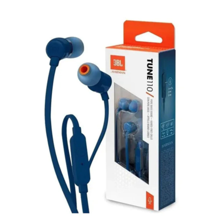 AURICULARES JBL TUNE 110 C CABLE (C:AZUL)