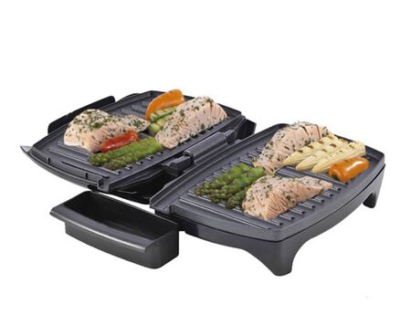 Parrilla Electrica Kitchen Plus Doble