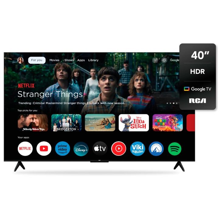 Smart Tv Led Rca 40 Pulgadas Hd R40Gl100 Go - Vista 1