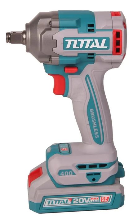 Llave De Impacto 400nm Brushless Total Tiwli2040-4 20v + Kit - Vista 2