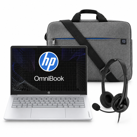 Combo Notebook HP OmniBook 3 14-hu0050la Maletín Auriculares