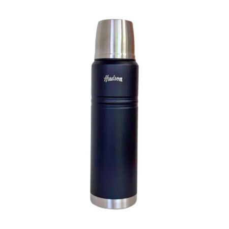Termo Hudson Acero 1 Litro De Acero Inoxidable NEGRO