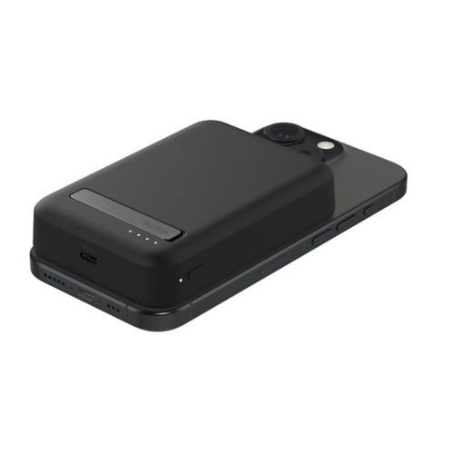 Batería externa magnetica Belkin 10.000 mAh Stand Qi2 15W Negro - Vista 4